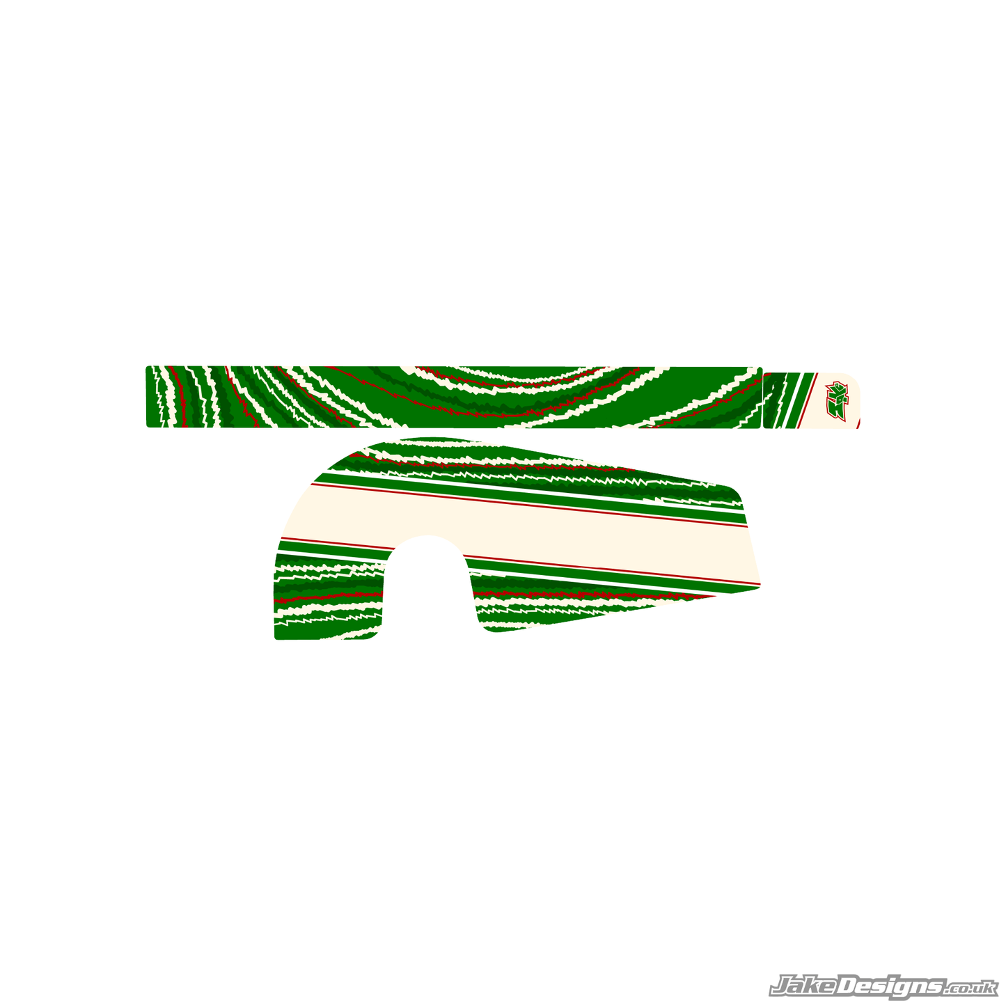 TonyKart EVK Replica Chain Guard Sticker Kit