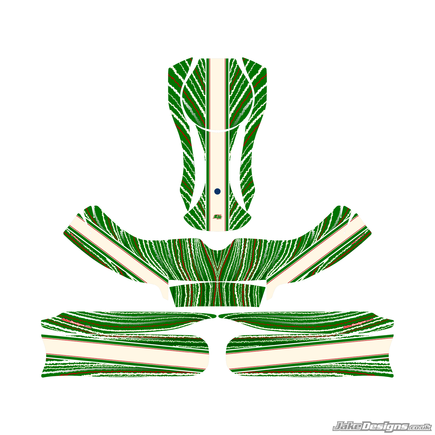 TonyKart EVK Replica Sticker Kit (2013)