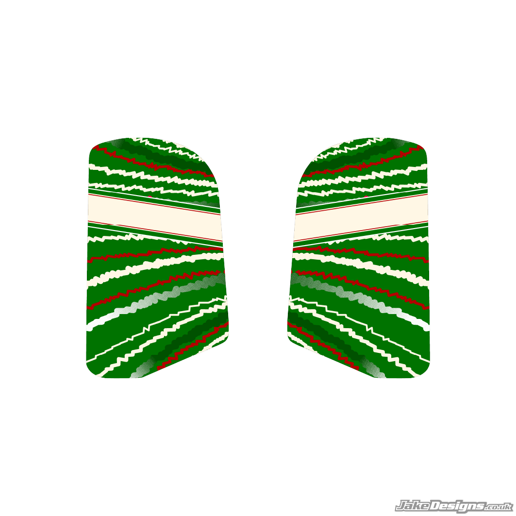 TonyKart EVK Replica Tank Sticker Kit