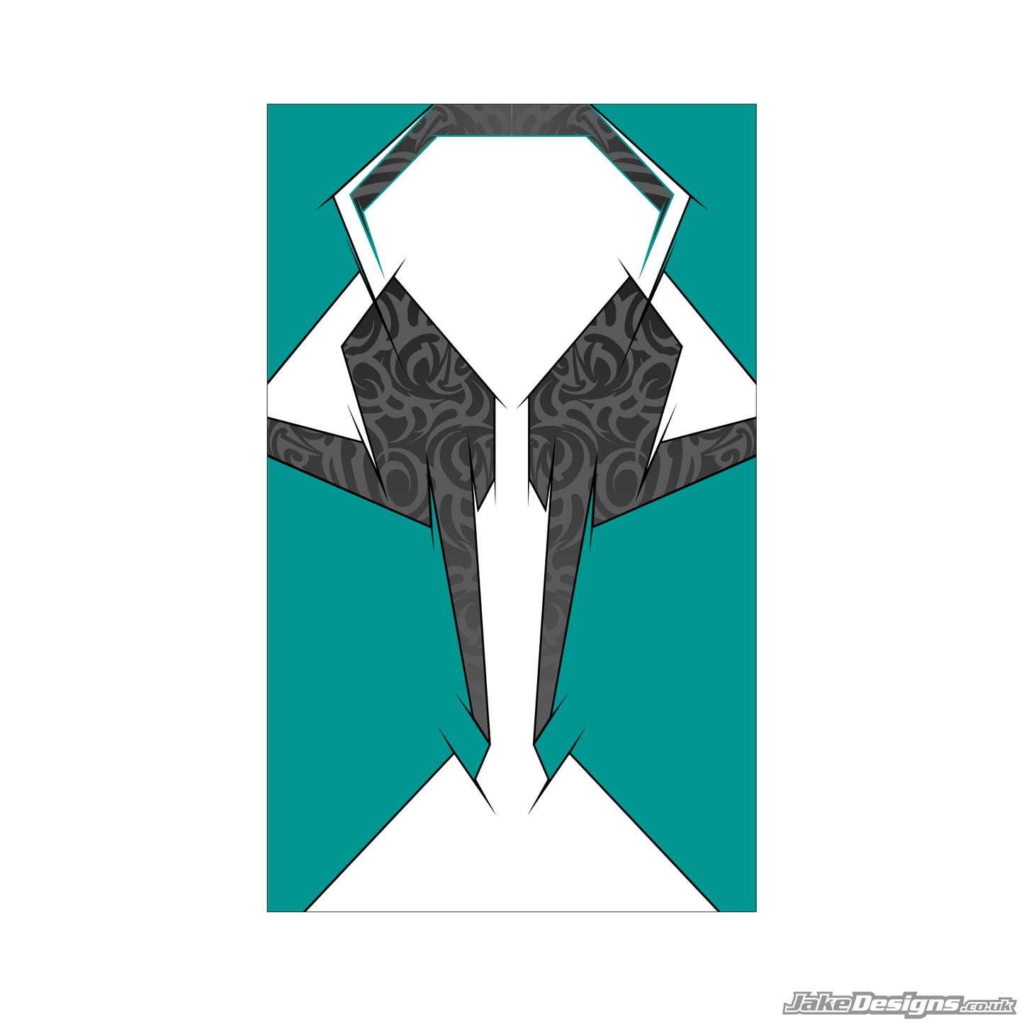 Tribal Style Custom Trolley Sticker Kit