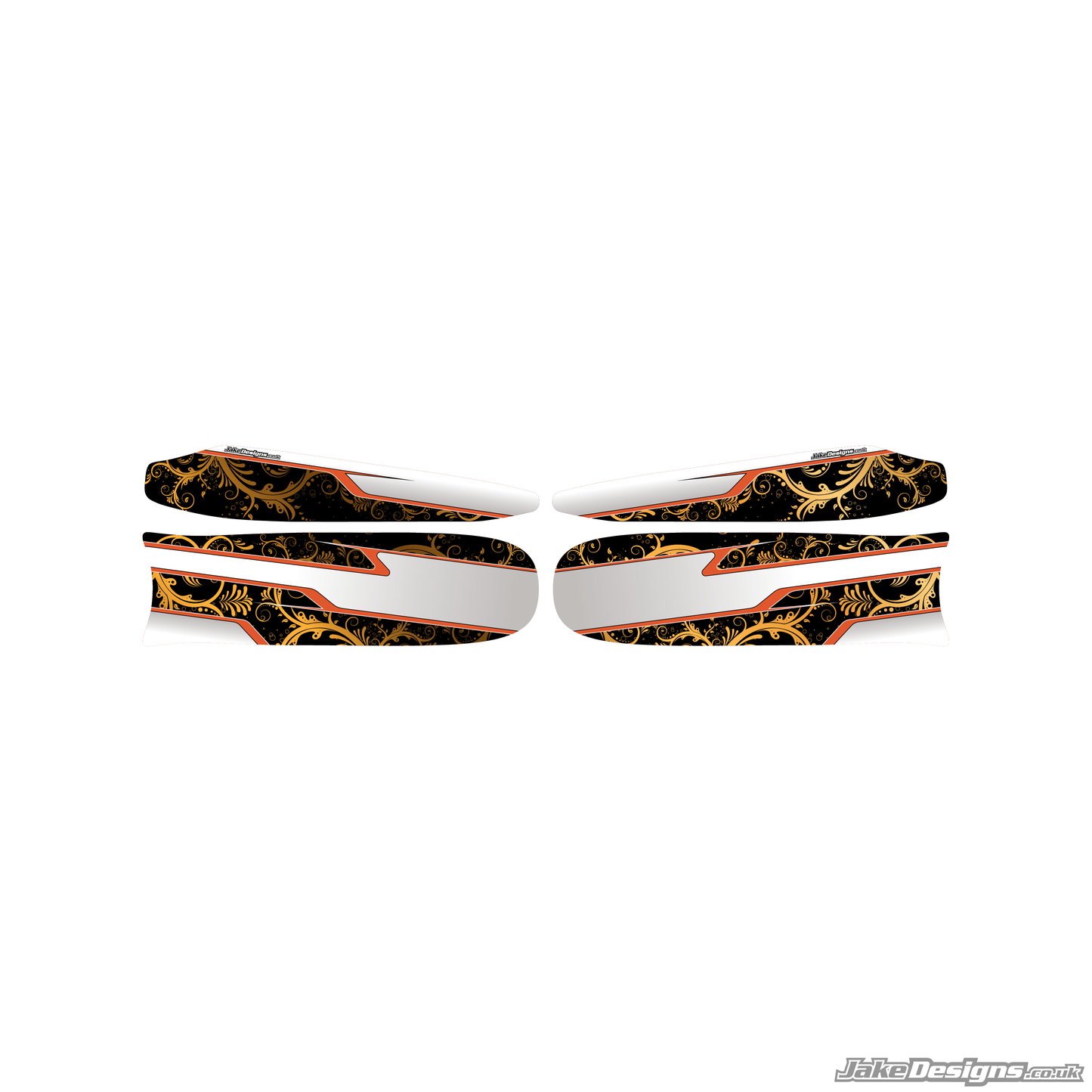 Velocity Style Custom Set Of Sidepods Sticker