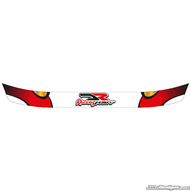 DR Style Visor Stickers (2012)