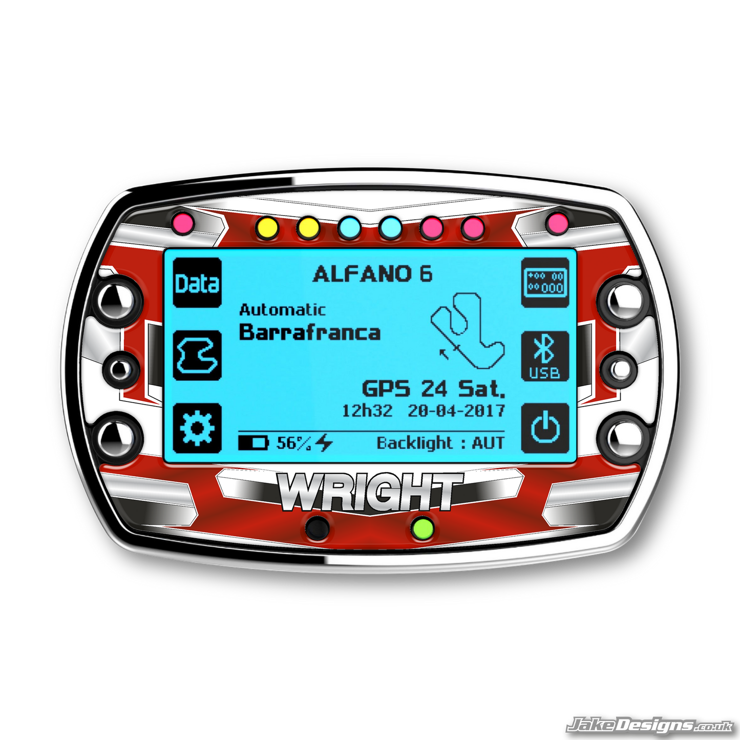 Wright Style Alfano 6 Gel Stickers