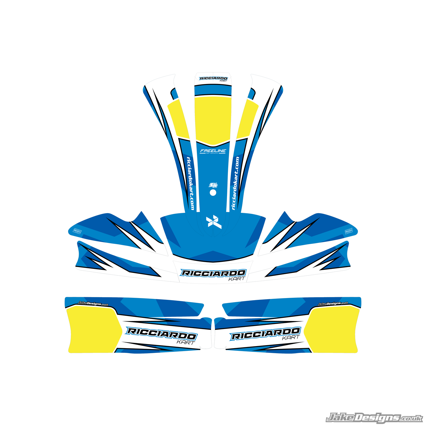 Ricciardo 2022 Replica Sticker Kit