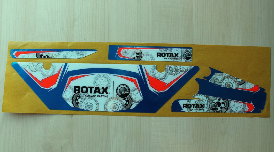 Lewis Hamilton (LH) Replica (European) Rotax Max Radiator Stickers