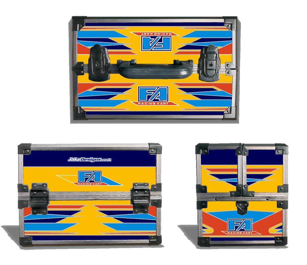 FA Alonso Toolbox Stickers (2015)