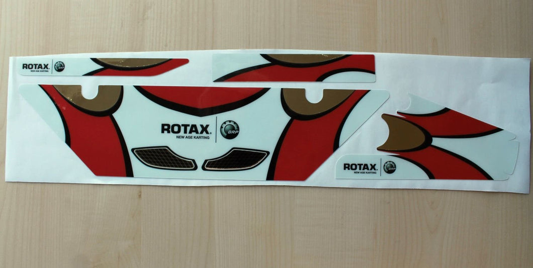 DR Replica (European) Rotax Max Radiator Stickers