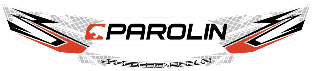 Parolin Style Visor Stickers