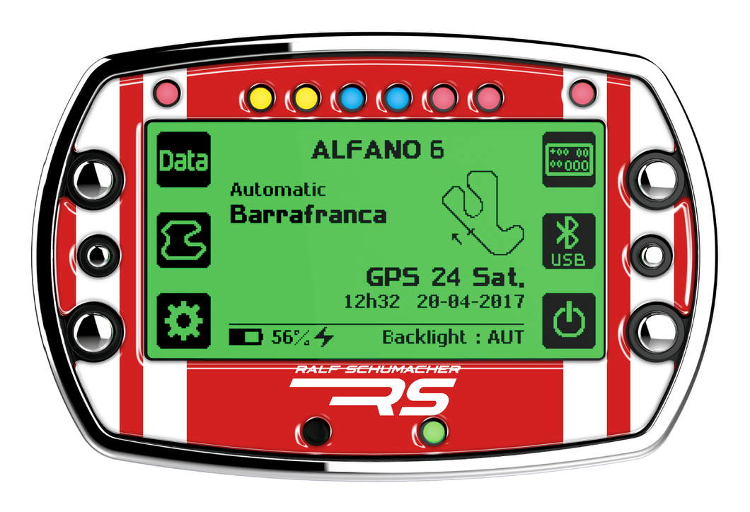 R.S (Ralf Schumacher) Style Alfano 6 Gel Sticker