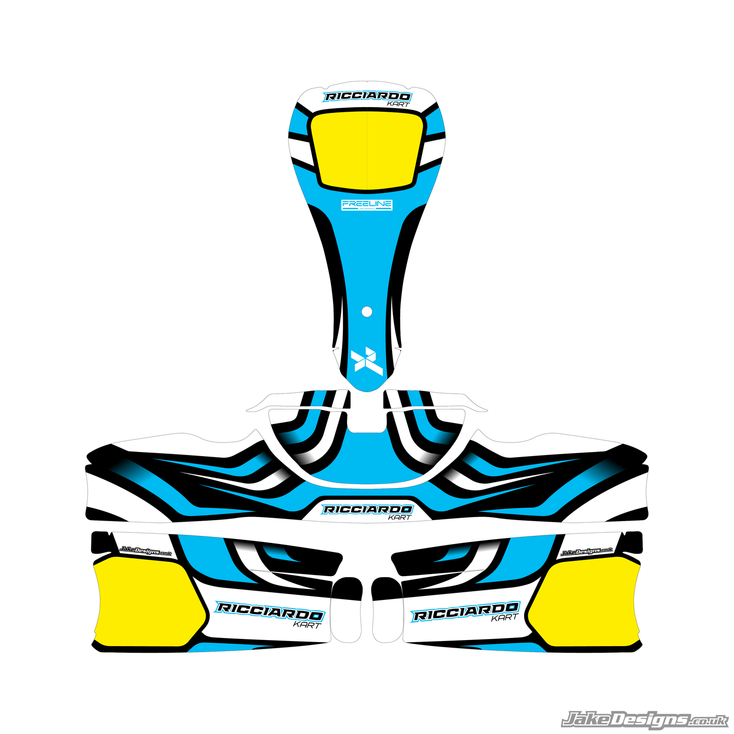 Ricciardo Replica Sticker Kit (2020)