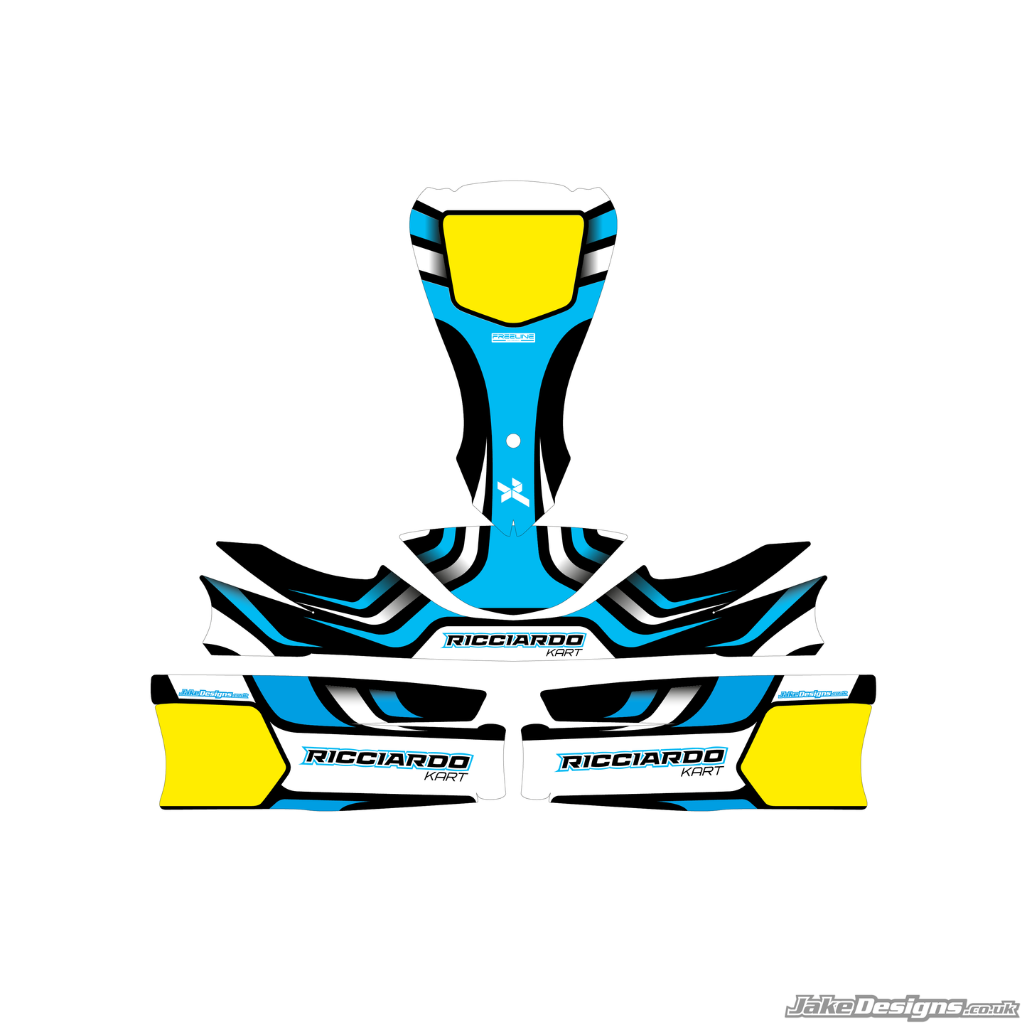 Ricciardo Replica Sticker Kit (2020)