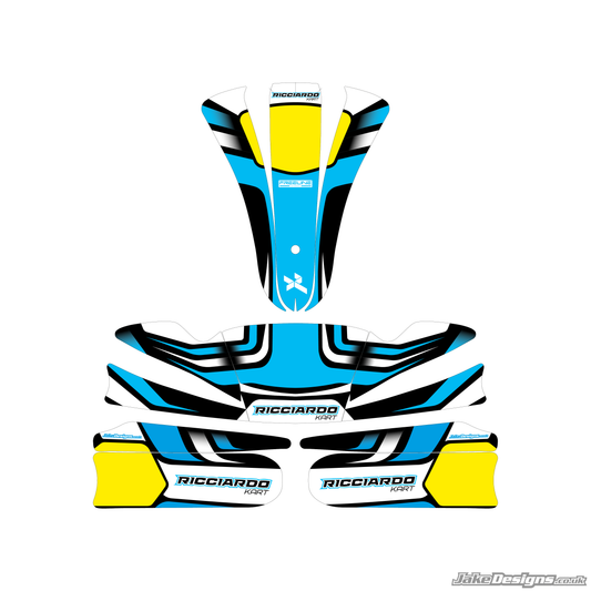 Ricciardo Replica Sticker Kit (2020)