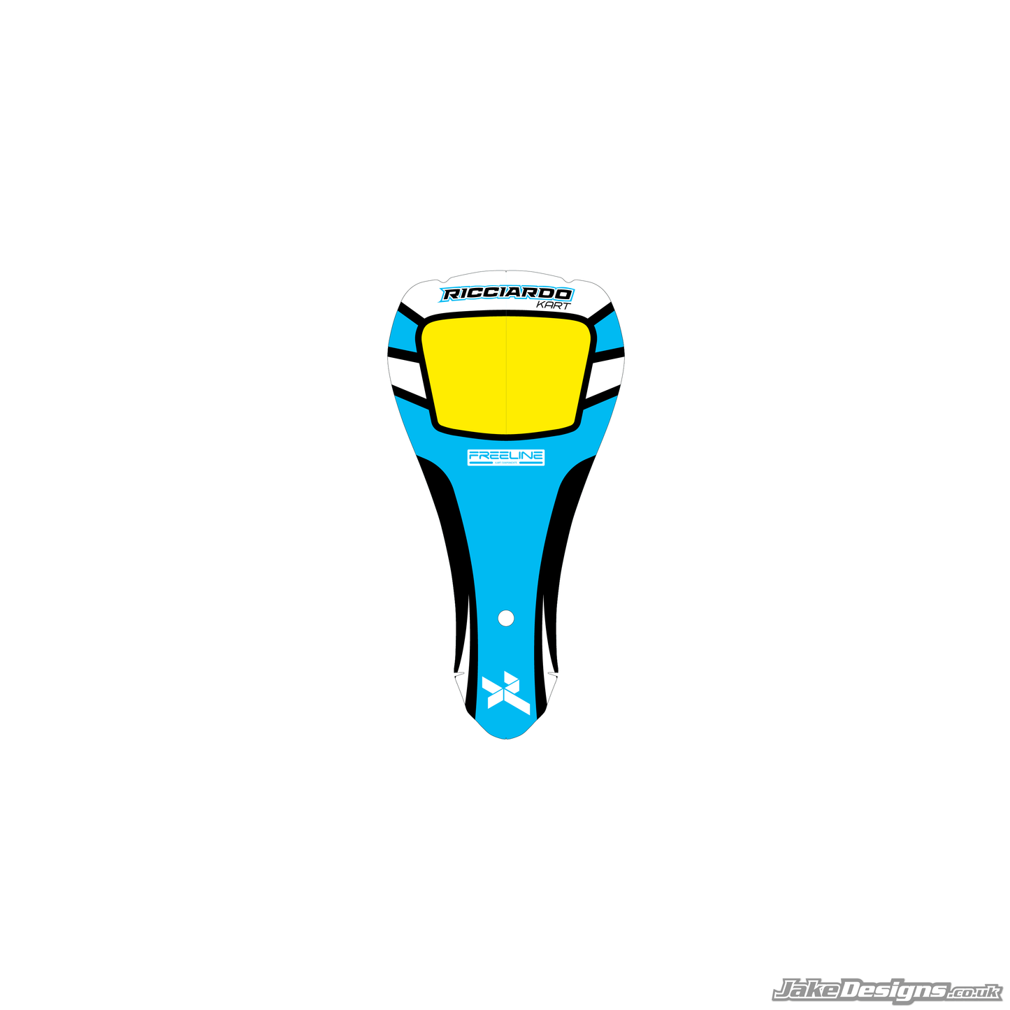 Ricciardo Replica Nassau Sticker (2020)