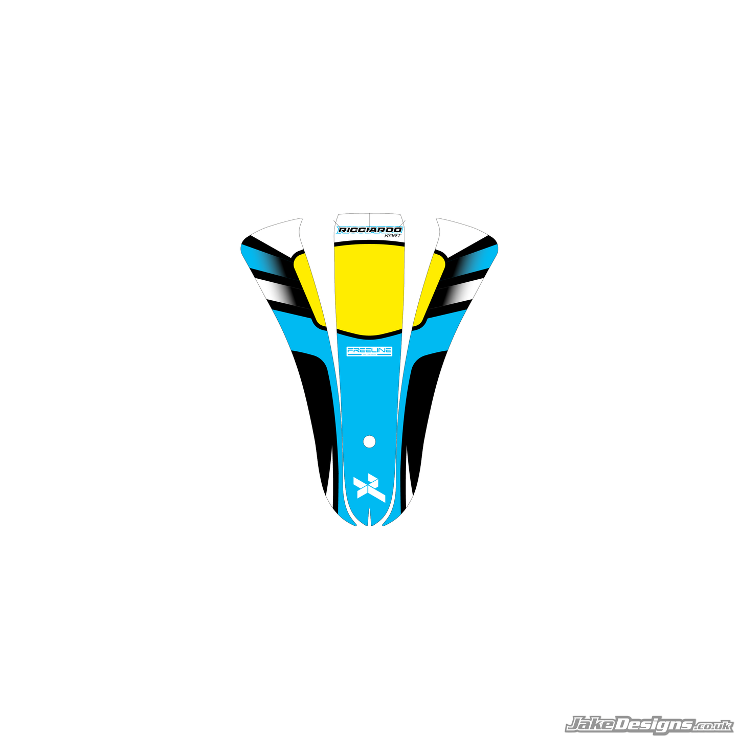 Ricciardo Replica Nassau Sticker (2020)