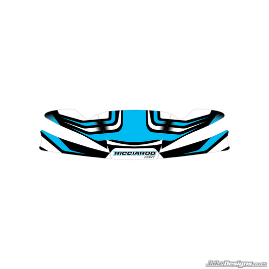 Ricciardo Replica Nosecone Sticker (2020)