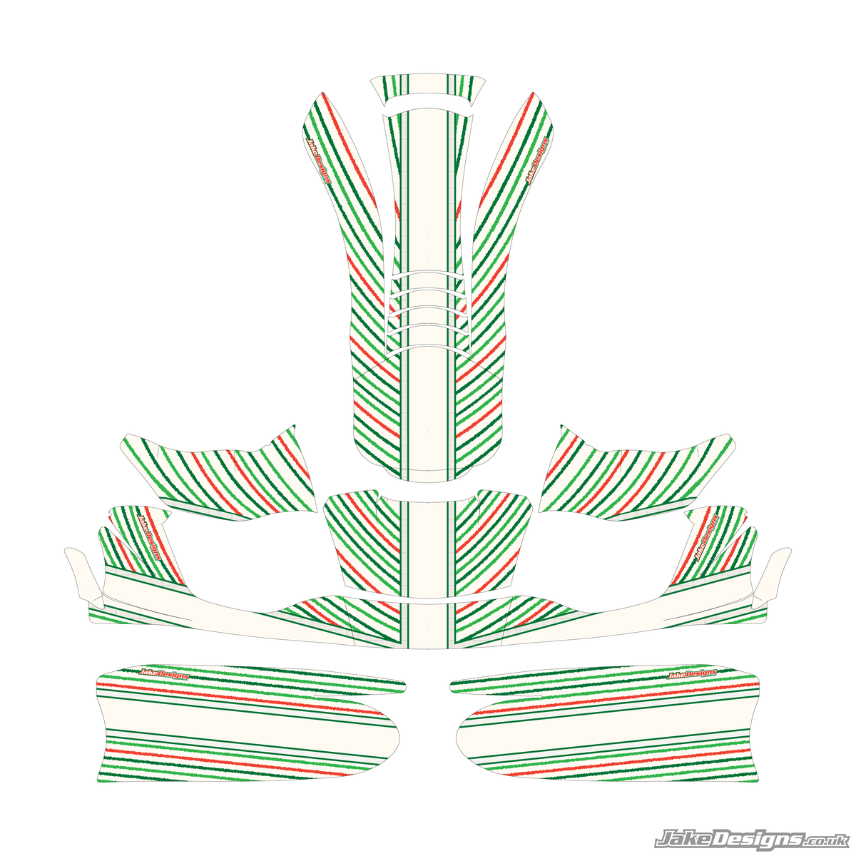 TonyKart 401R Racer Replica Sticker Kit (2019)