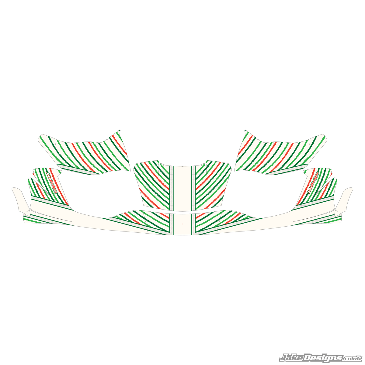 TonyKart 401R Racer Replica Nosecone Sticker (2019)