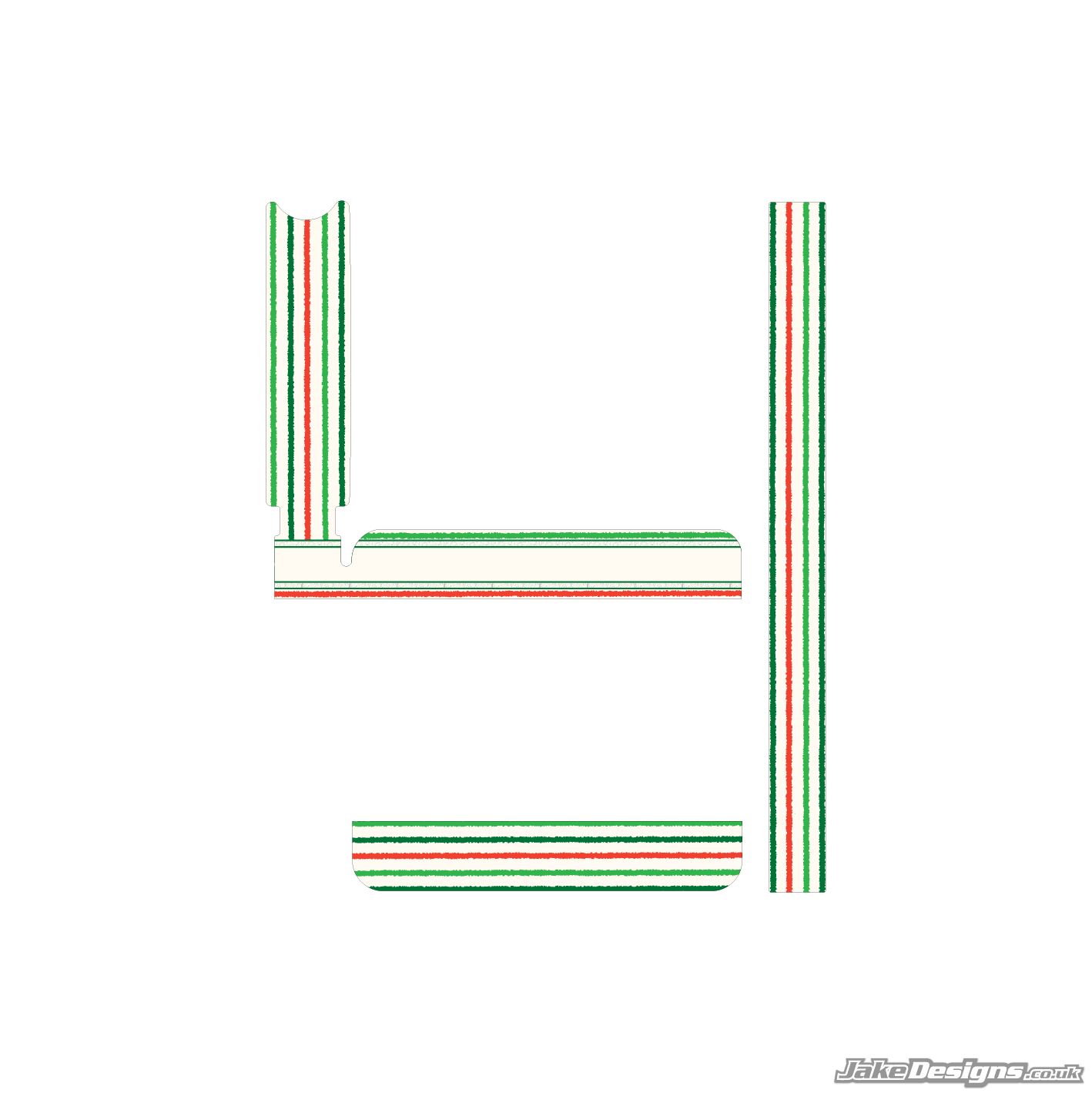 TonyKart 401R Racer Replica IAME X30 Radiator Stickers (2019)