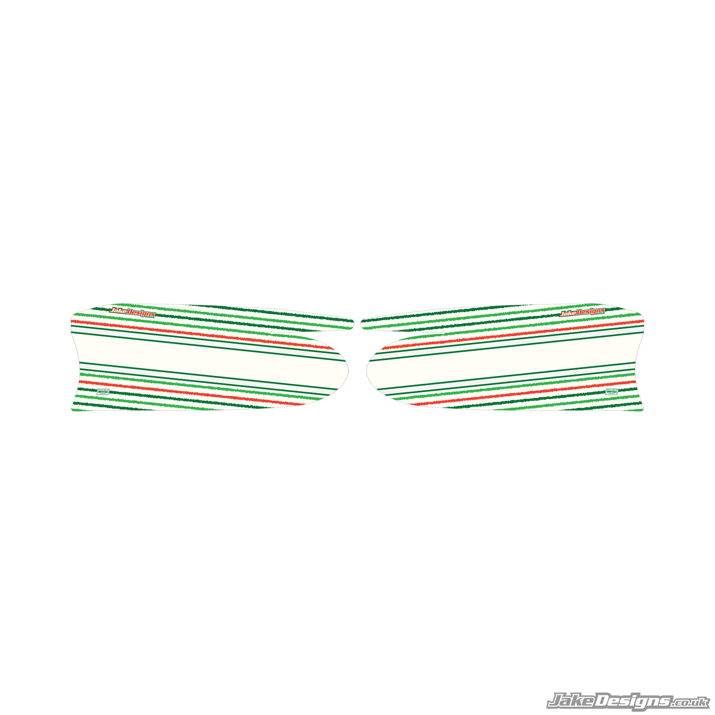 TonyKart 401R Racer Replica Set Of Sidepods Sticker (2019)