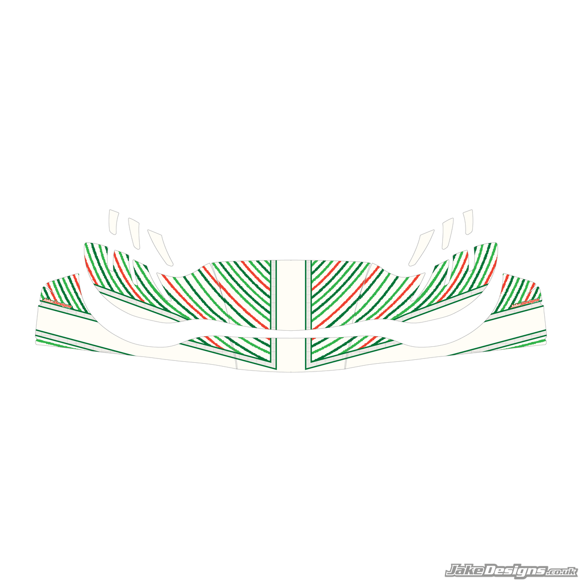 TonyKart 401R Racer Replica Nosecone Sticker (2019)