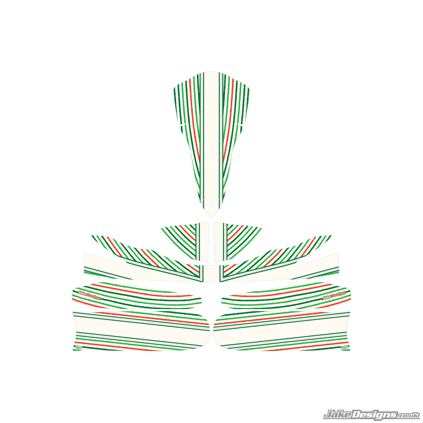 TonyKart 401R Racer Replica Sticker Kit (2019)