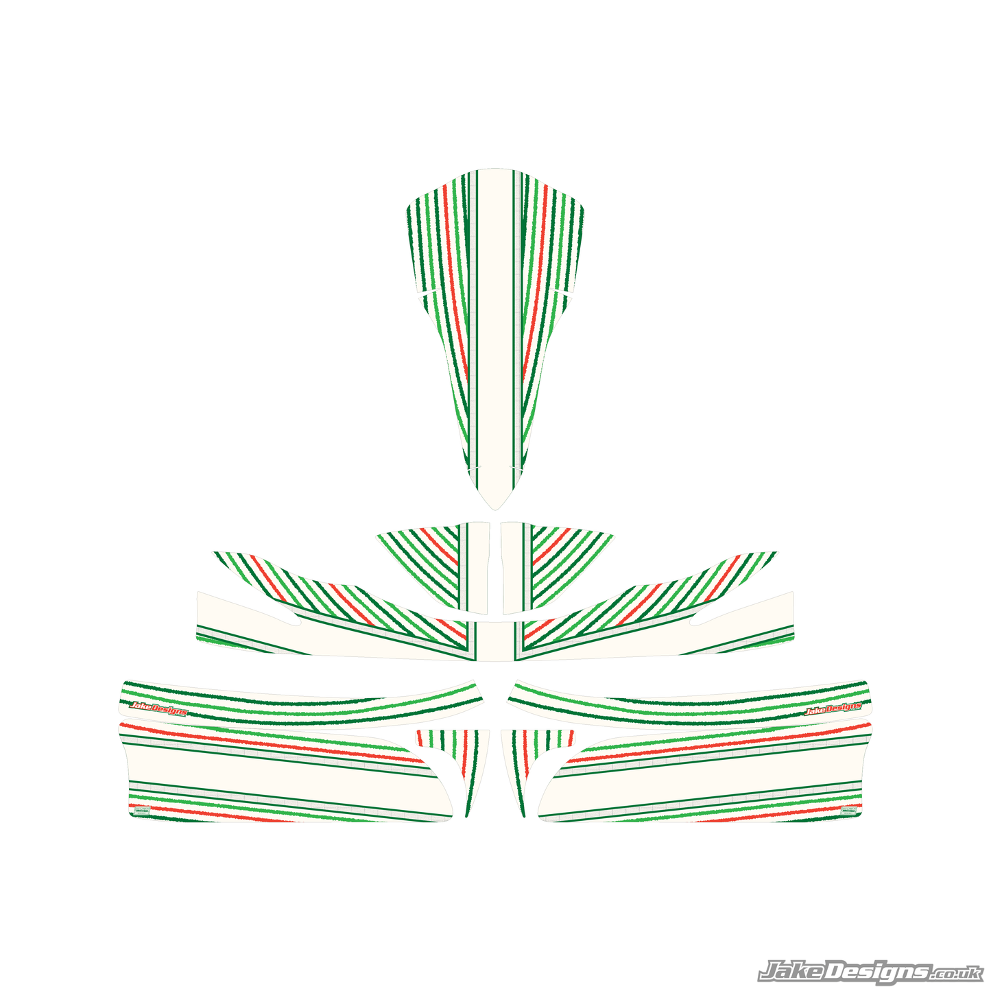 TonyKart 401R Racer Replica Sticker Kit (2019)