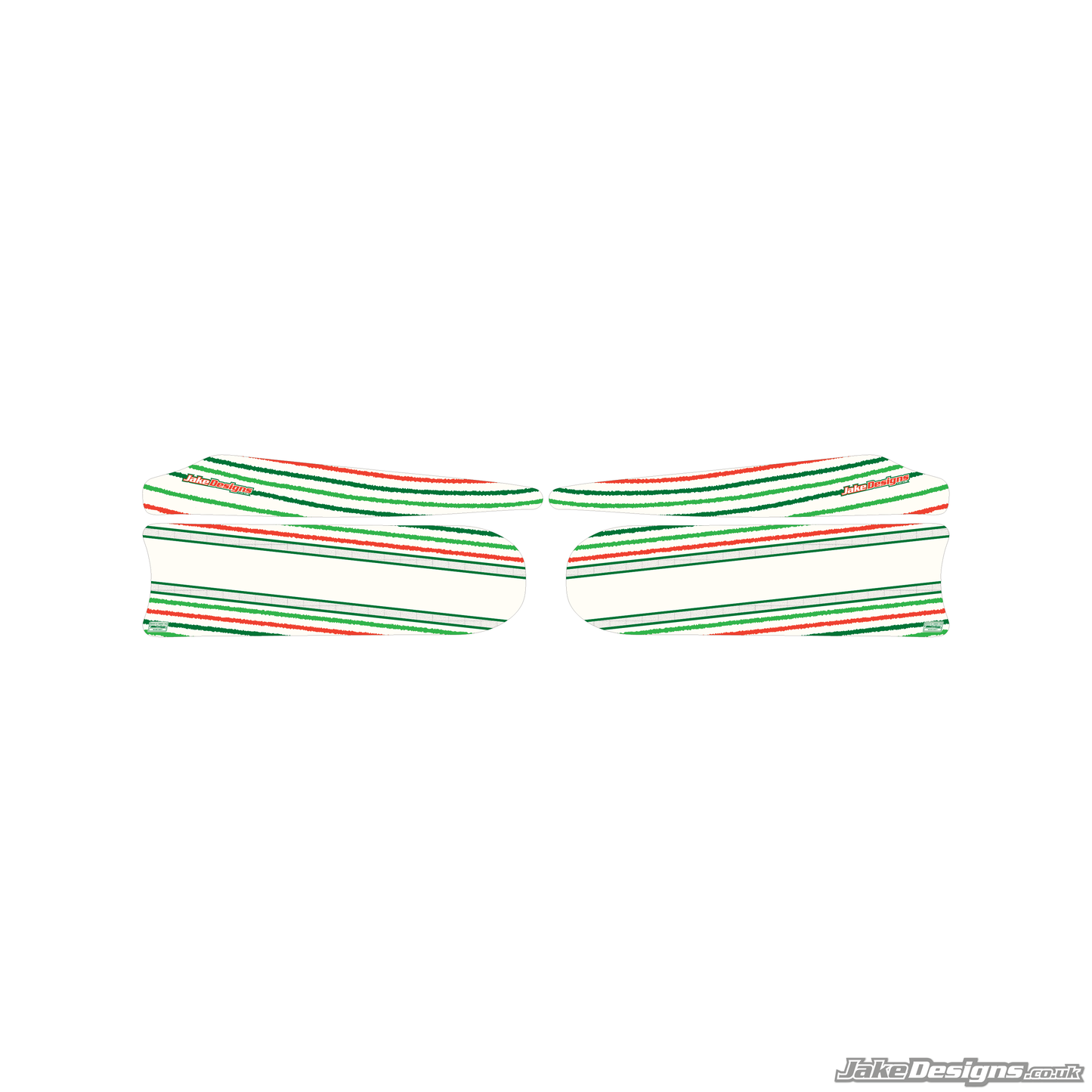 TonyKart 401R Racer Replica Set Of Sidepods Sticker (2019)