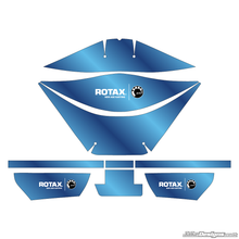 Load image into Gallery viewer, Chrome Style Rotax Airbox Sticker Kit
