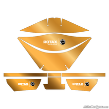 Load image into Gallery viewer, Chrome Style Rotax Airbox Sticker Kit
