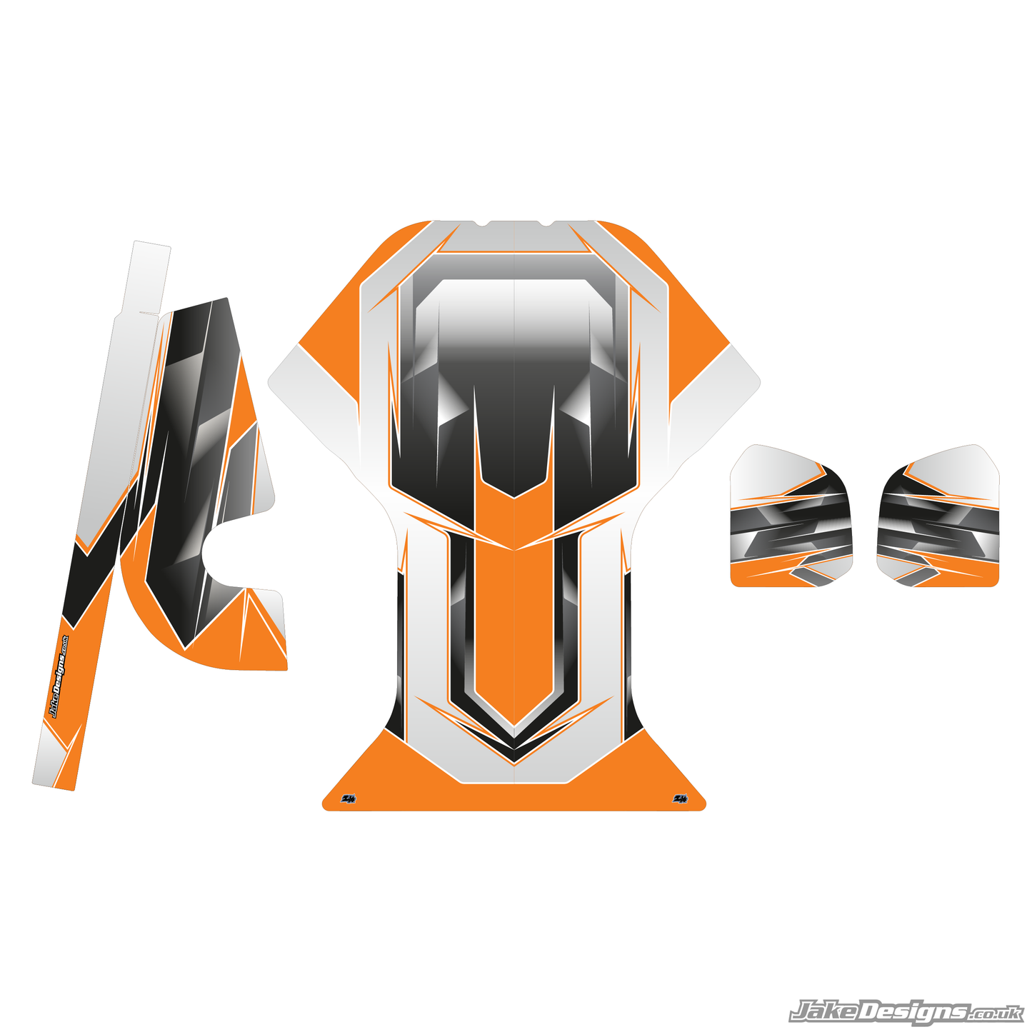 Airbrush Style Custom Bundle Sticker Kit