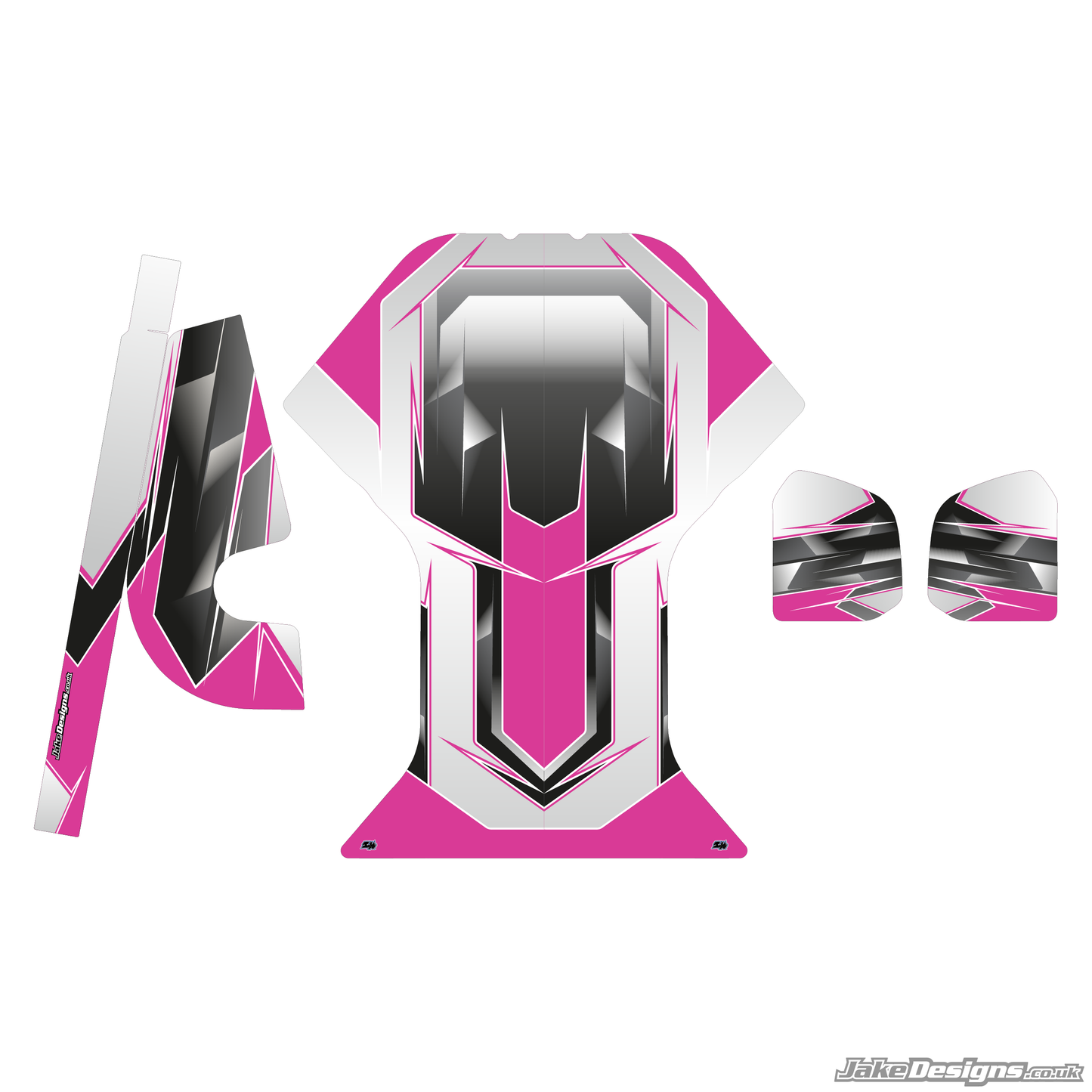 Airbrush Style Custom Bundle Sticker Kit