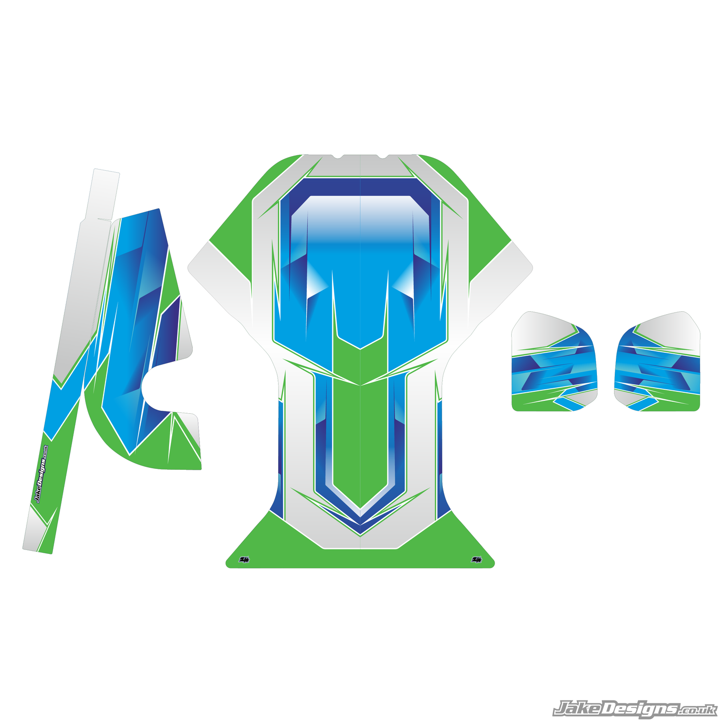 Airbrush Style Custom Bundle Sticker Kit