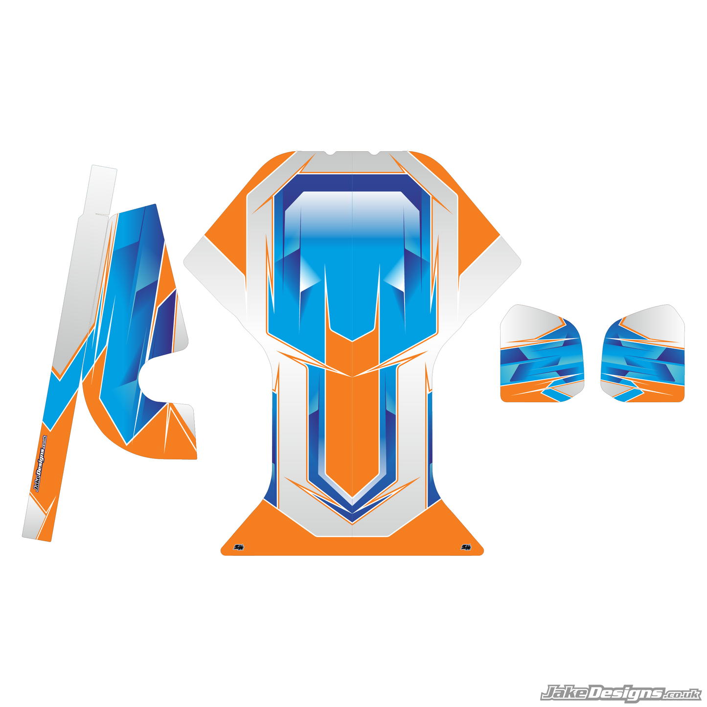 Airbrush Style Custom Bundle Sticker Kit