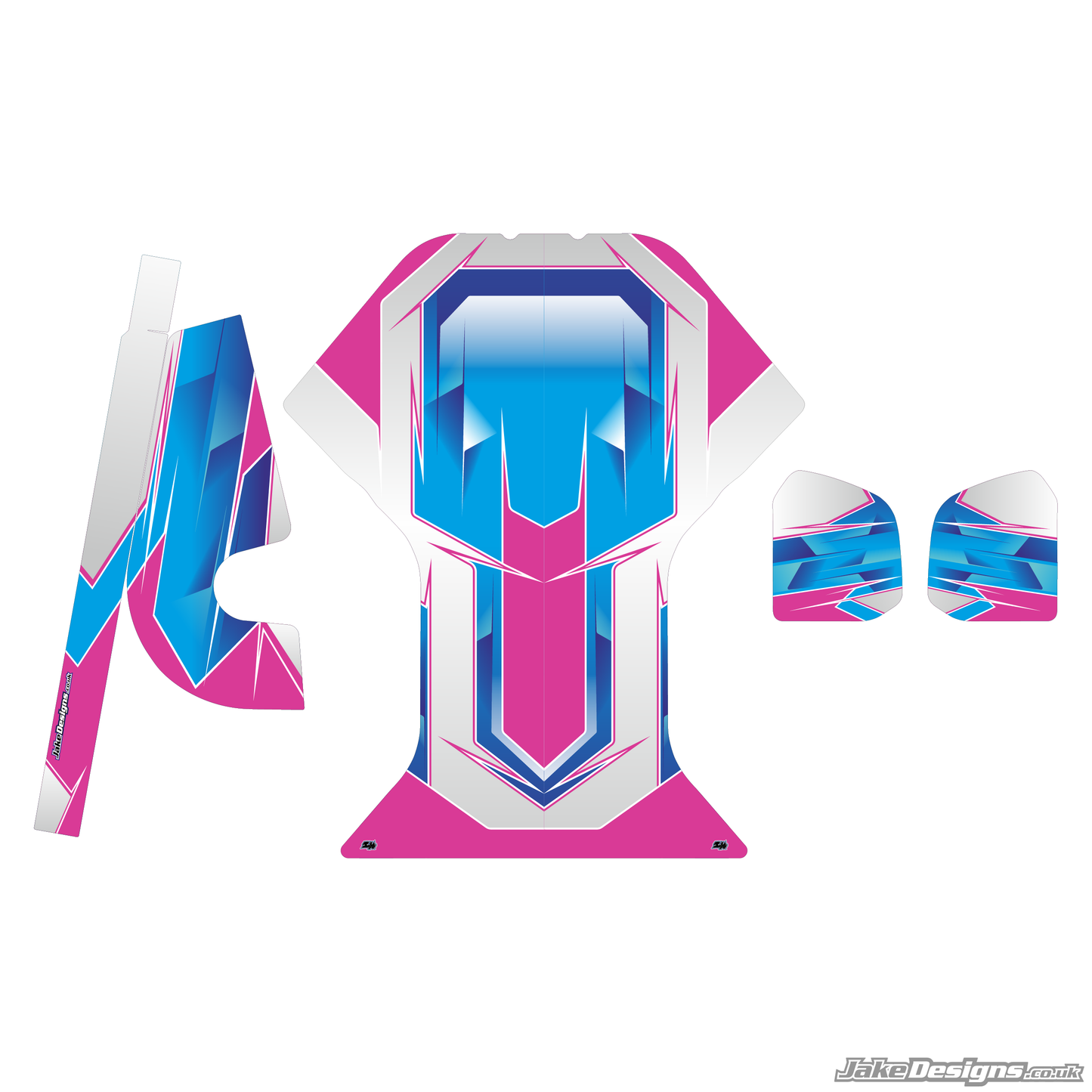 Airbrush Style Custom Bundle Sticker Kit