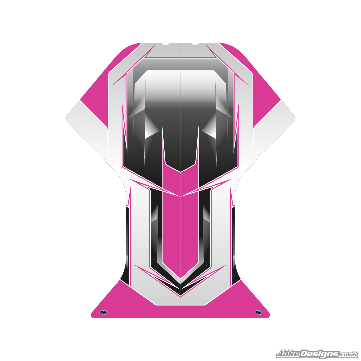 Airbrush Style Custom Floor Tray Sticker Kit