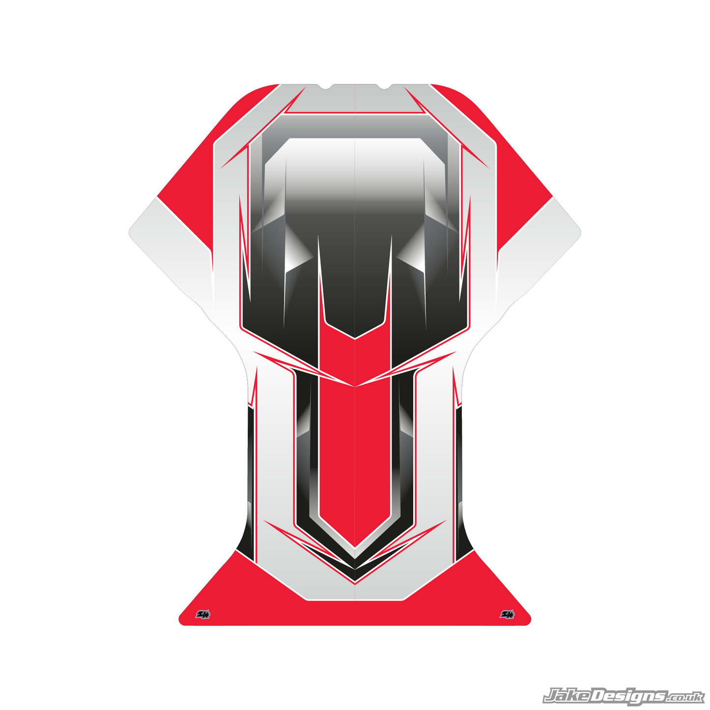 Airbrush Style Custom Floor Tray Sticker Kit