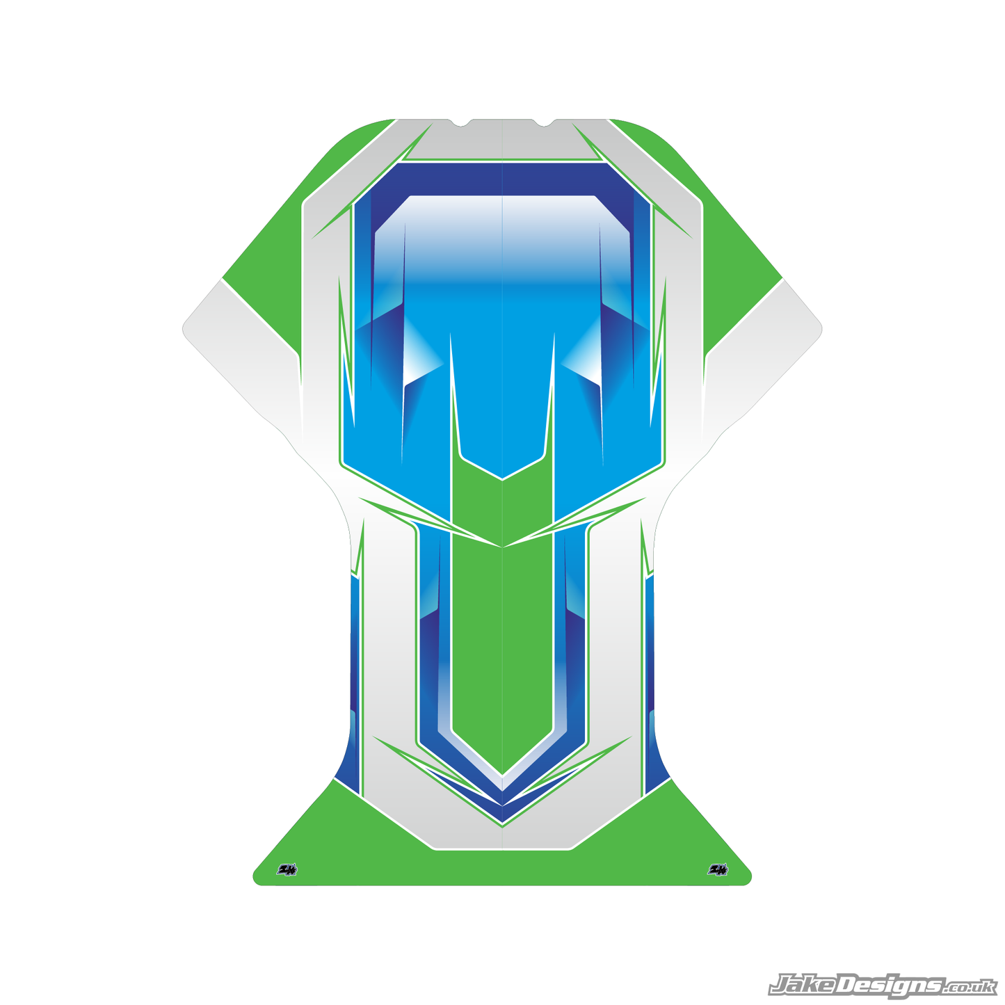 Airbrush Style Custom Floor Tray Sticker Kit