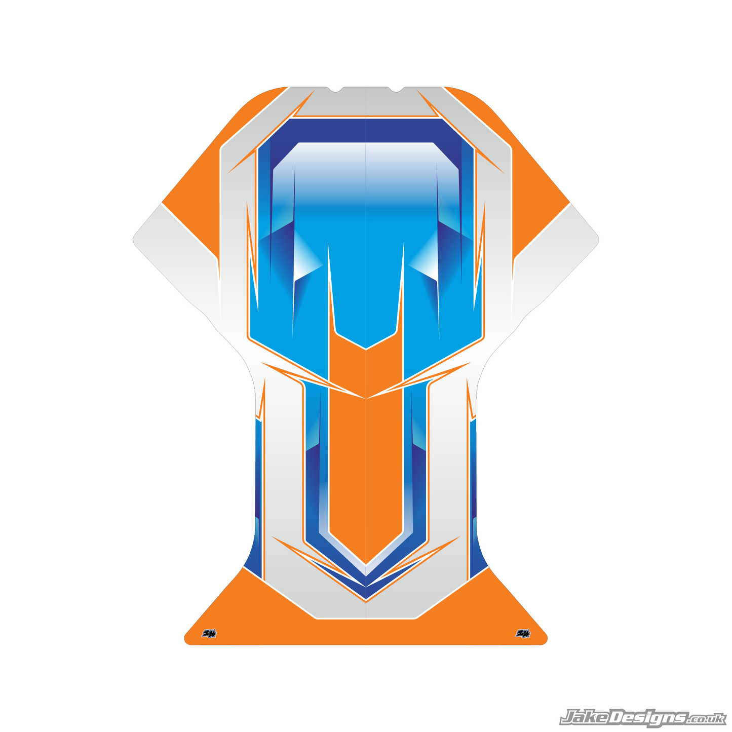 Airbrush Style Custom Floor Tray Sticker Kit