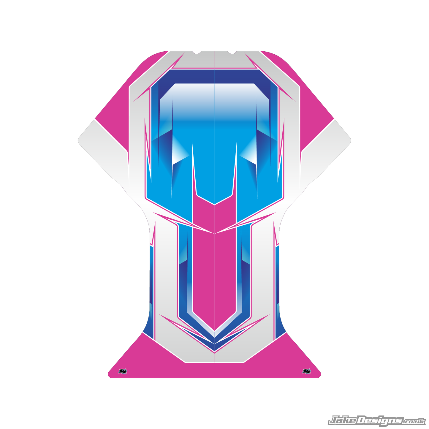 Airbrush Style Custom Floor Tray Sticker Kit