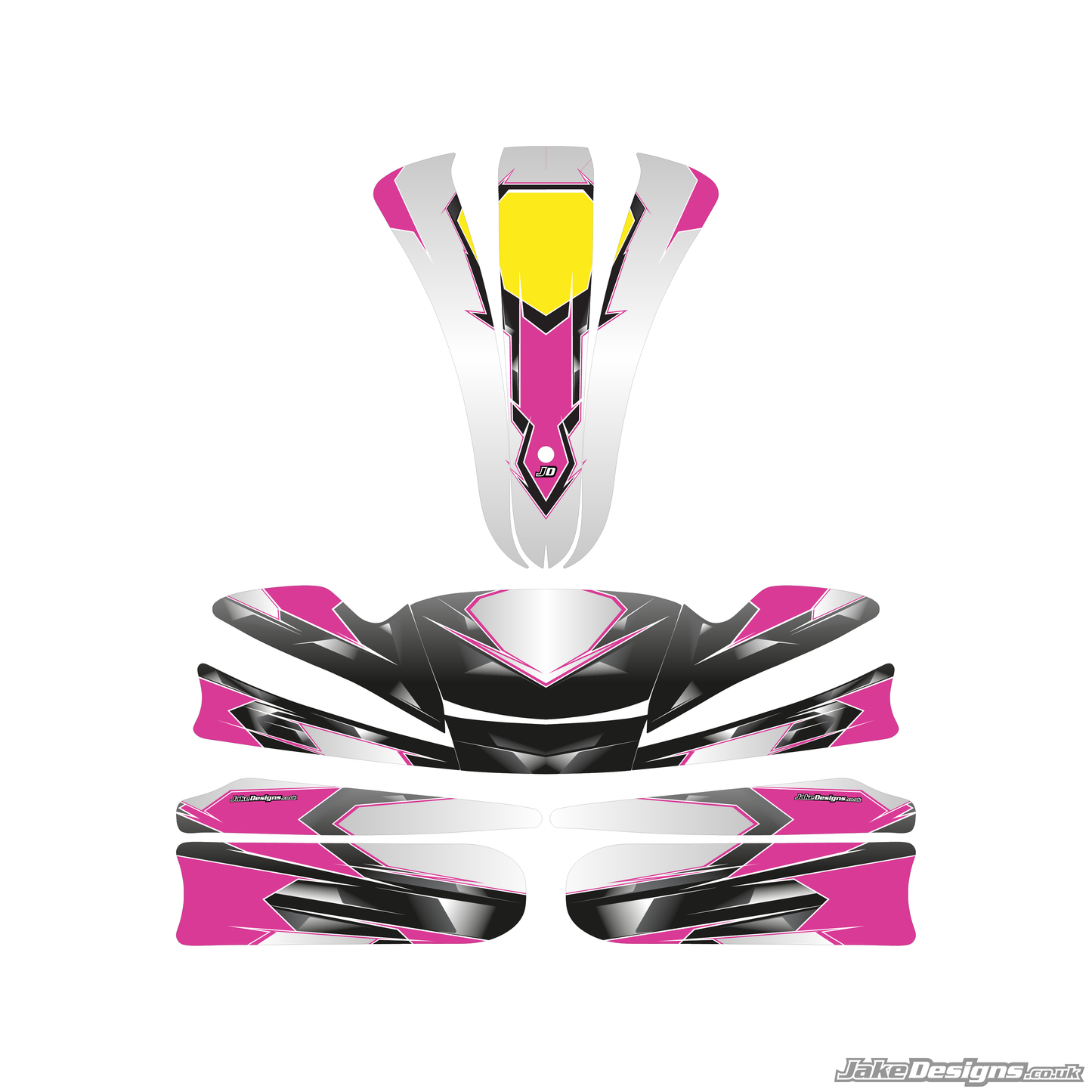 Airbrush Style Custom Sticker Kit