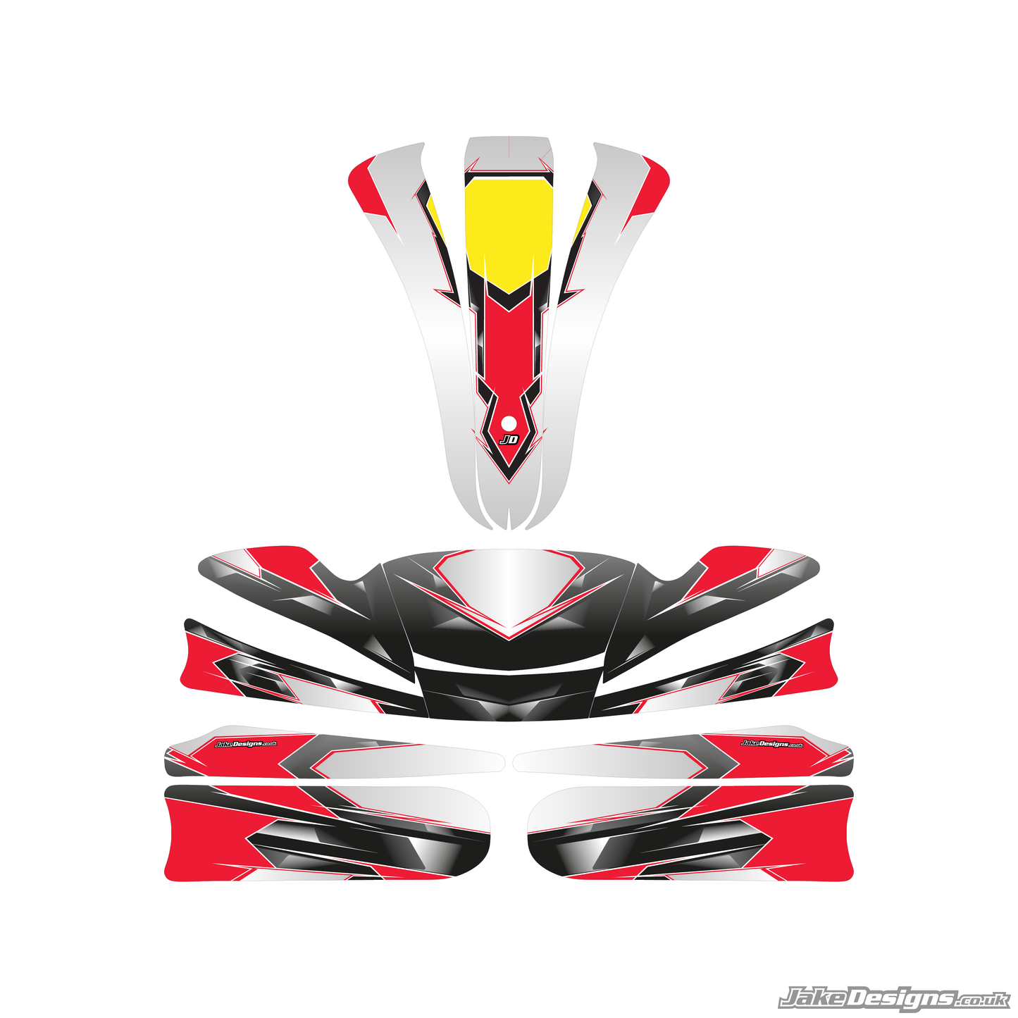 Airbrush Style Custom Sticker Kit