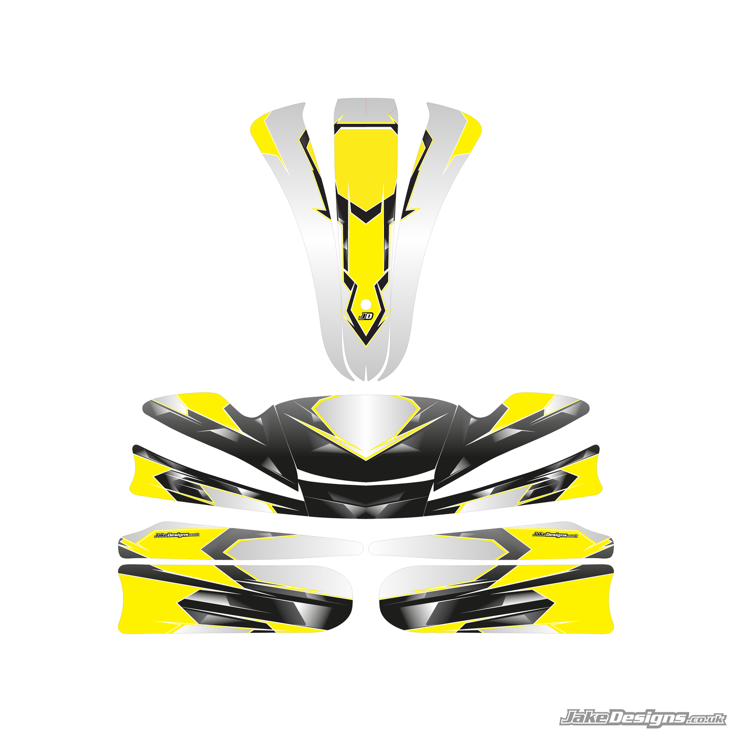 Airbrush Style Custom Sticker Kit