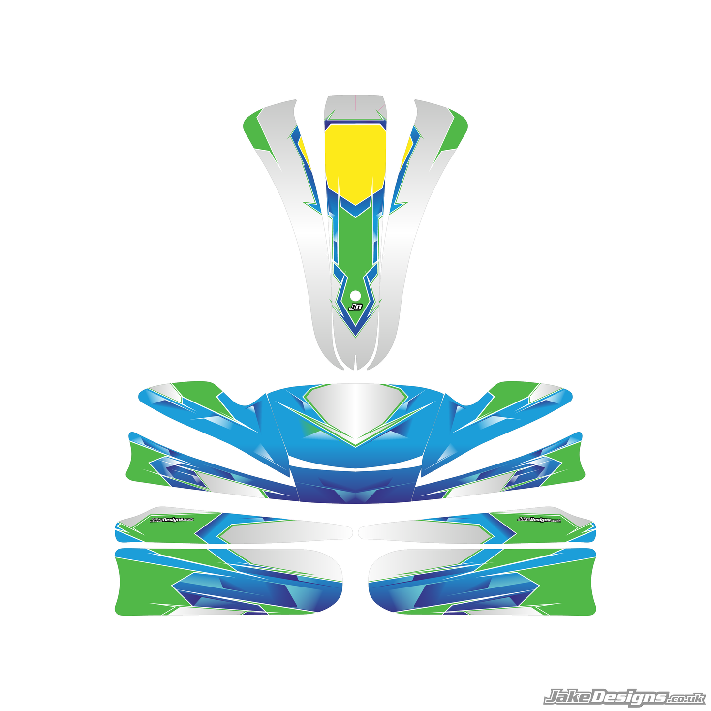 Airbrush Style Custom Sticker Kit