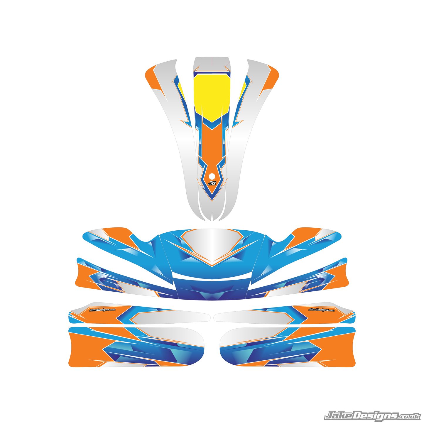 Airbrush Style Custom Sticker Kit