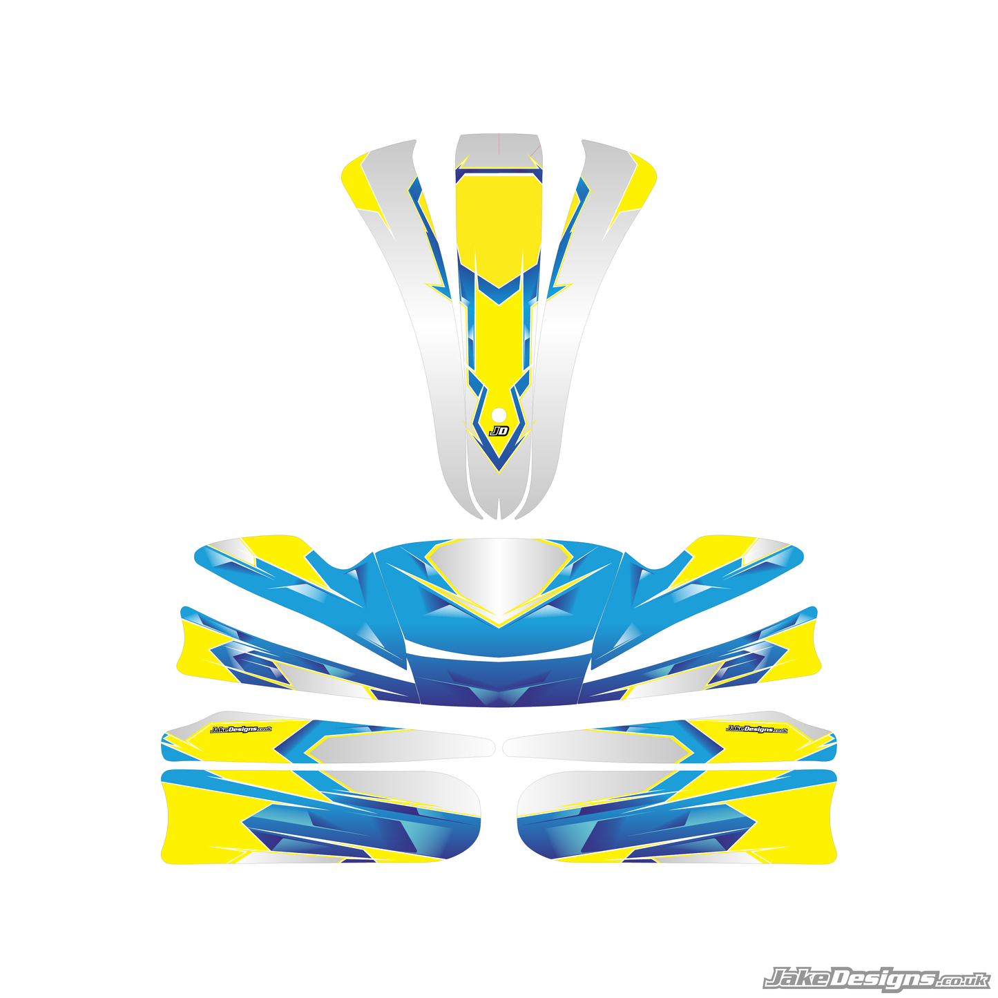 Airbrush Style Custom Sticker Kit