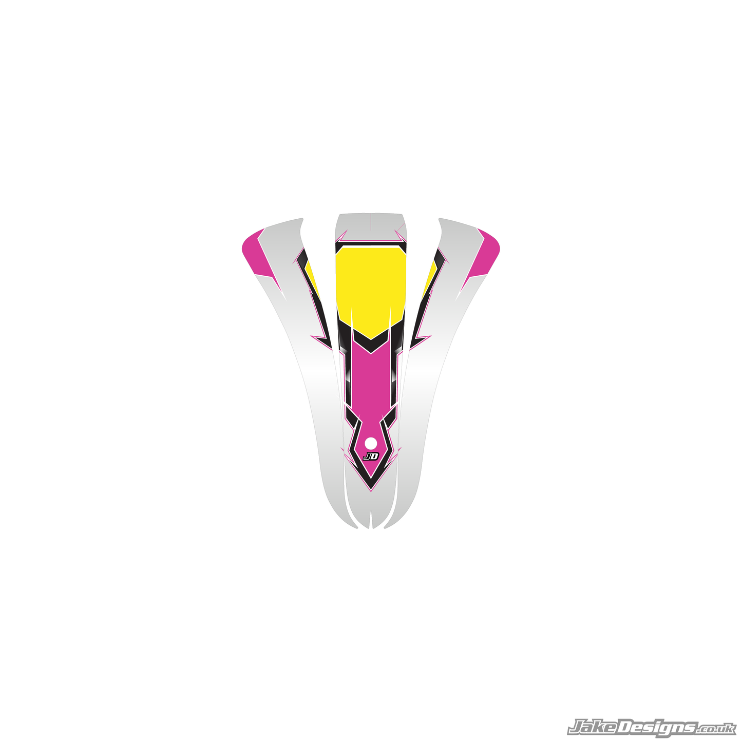 Airbrush Style Custom Nassau Sticker