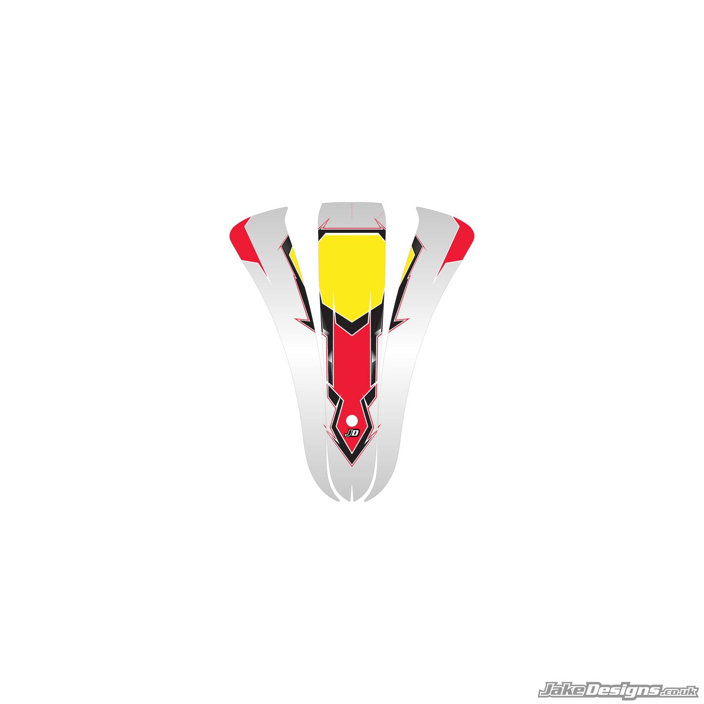 Airbrush Style Custom Nassau Sticker