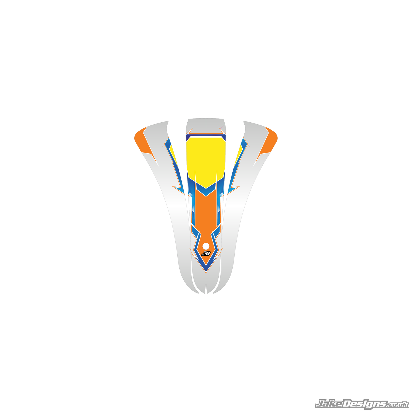 Airbrush Style Custom Nassau Sticker