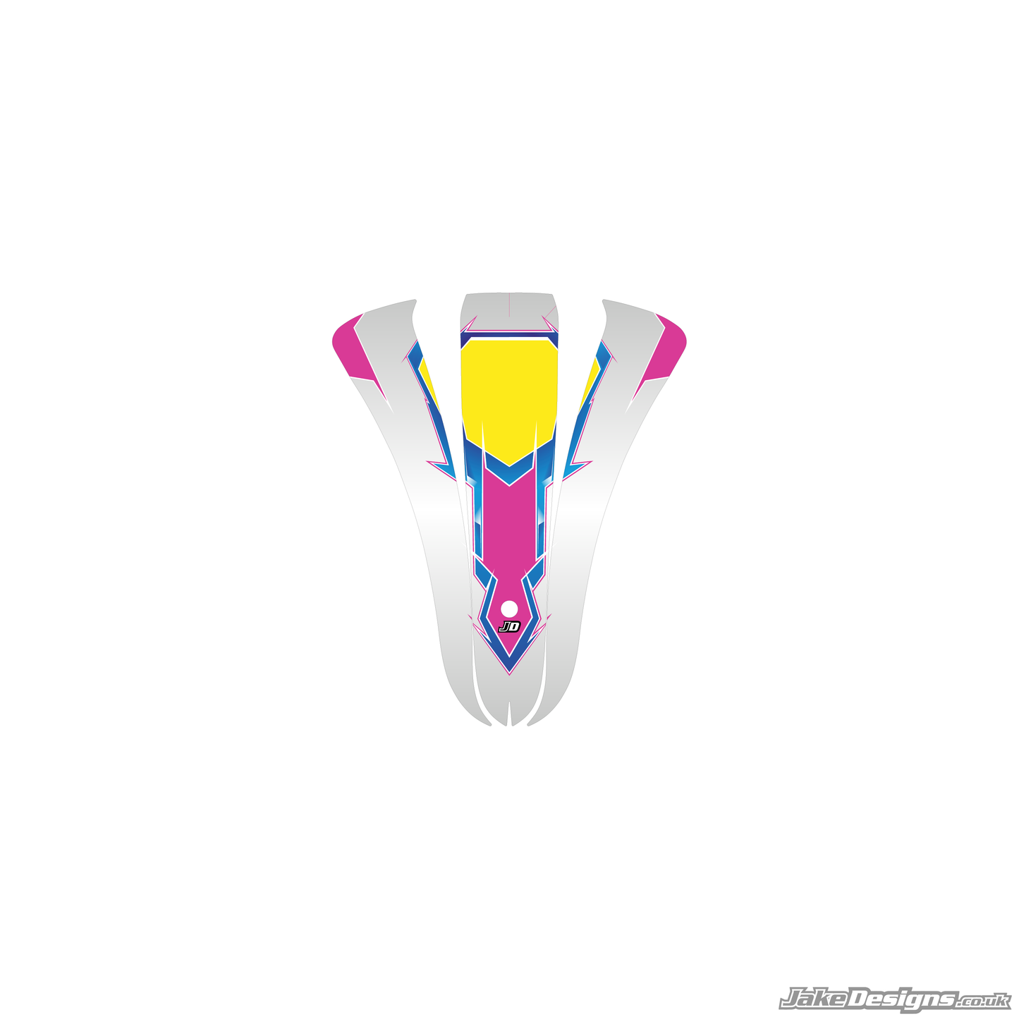 Airbrush Style Custom Nassau Sticker