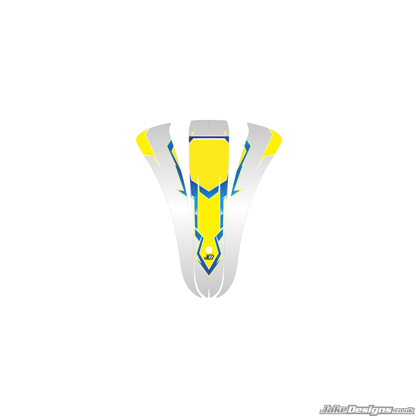 Airbrush Style Custom Nassau Sticker